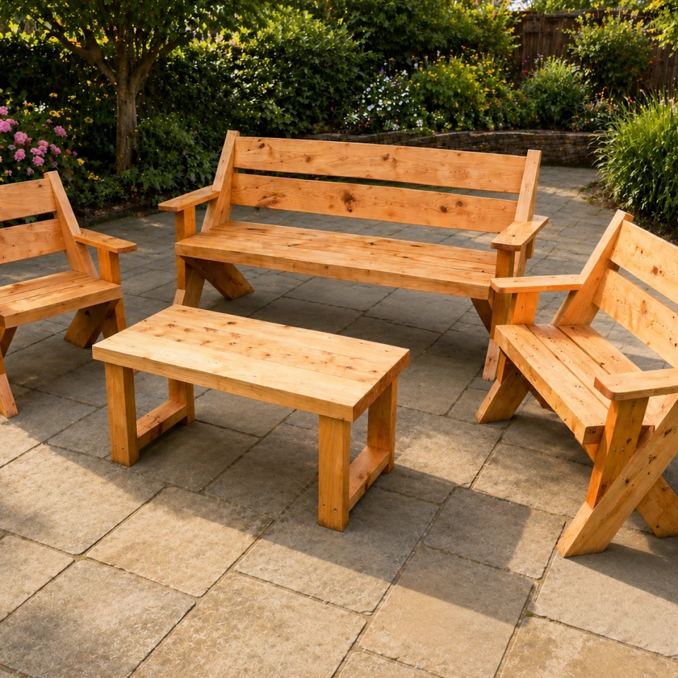 Family Outdoor Setting
