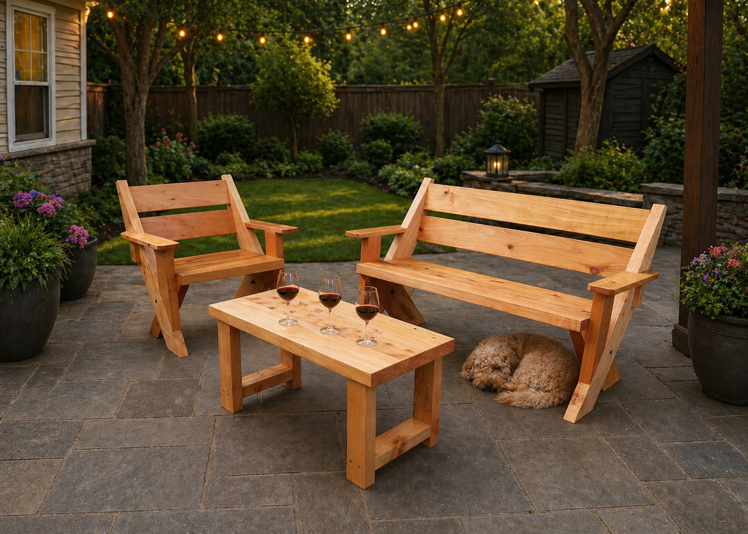The Patio Setting